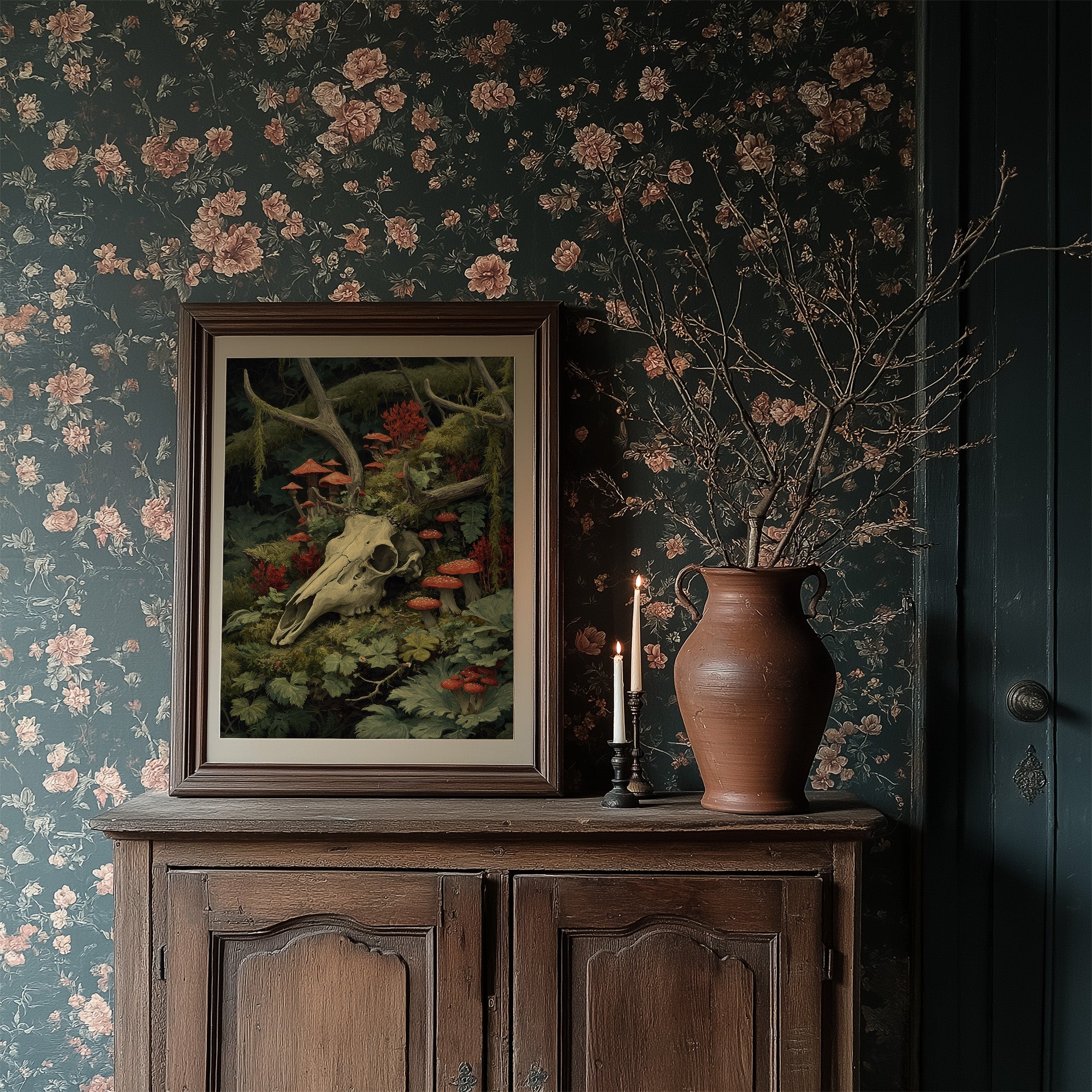 Forest Floor Reclaims Ancient Bones