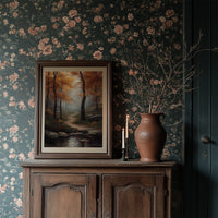 Copper Paths Through Misty Woods