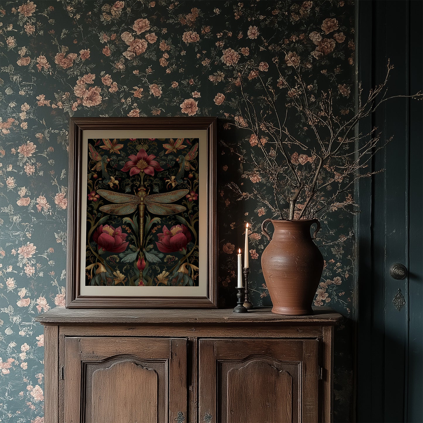 Midnight Garden's Golden Visitor