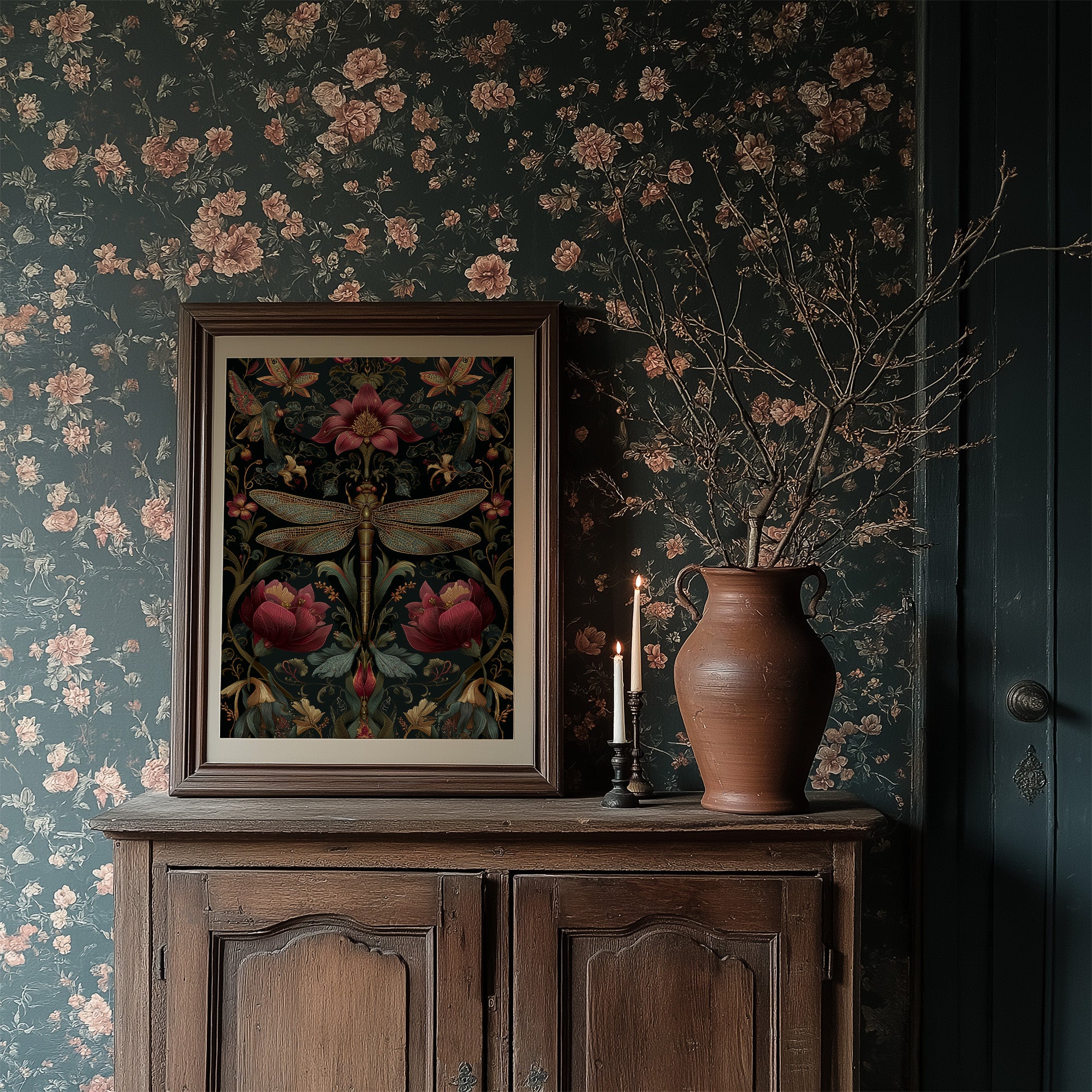 Midnight Garden's Golden Visitor