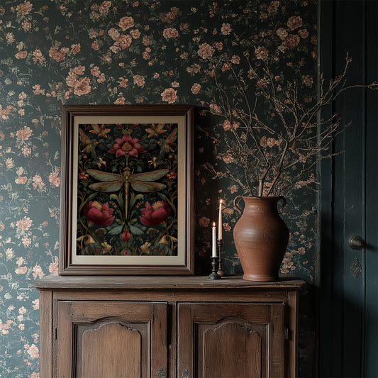 Midnight Garden's Golden Visitor