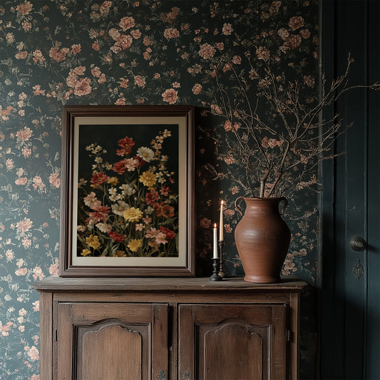 Blooms Against Midnight Walls