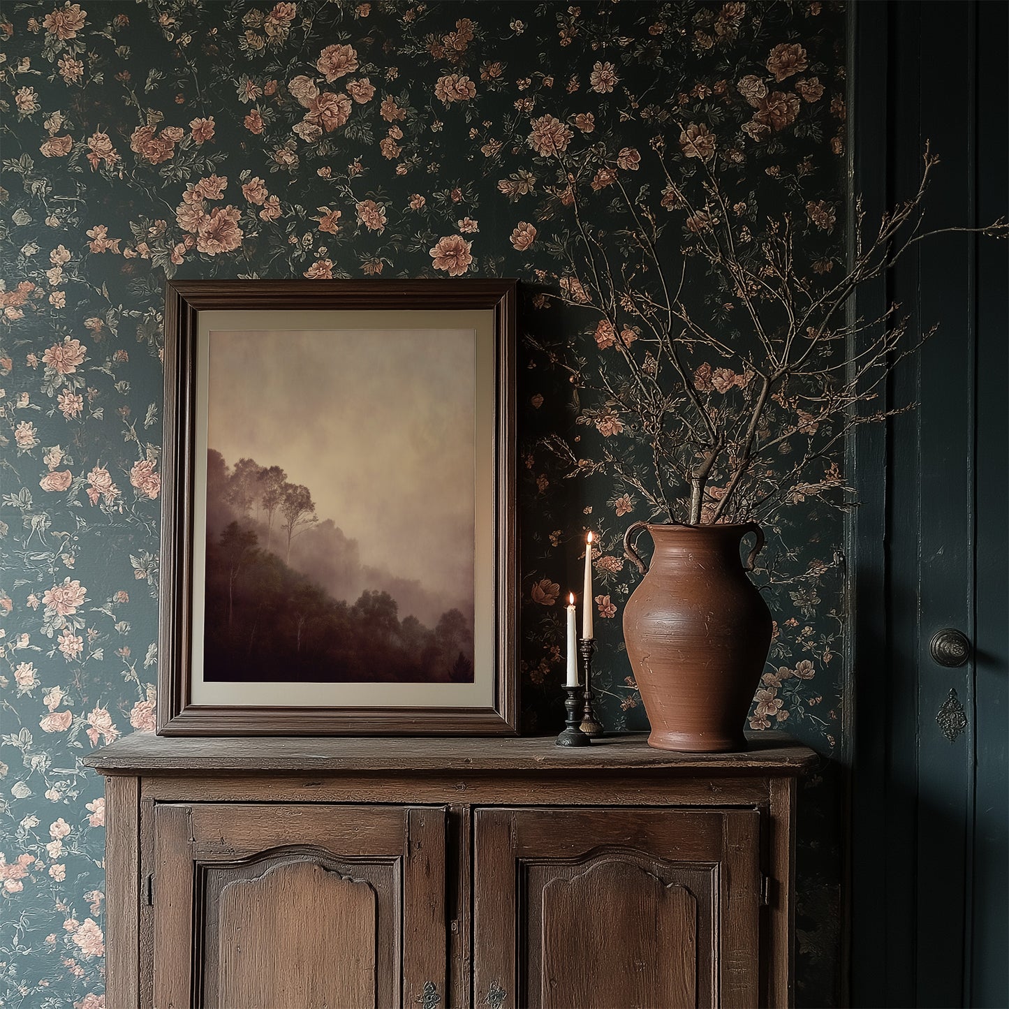 Mist Veils The Ancient Valley