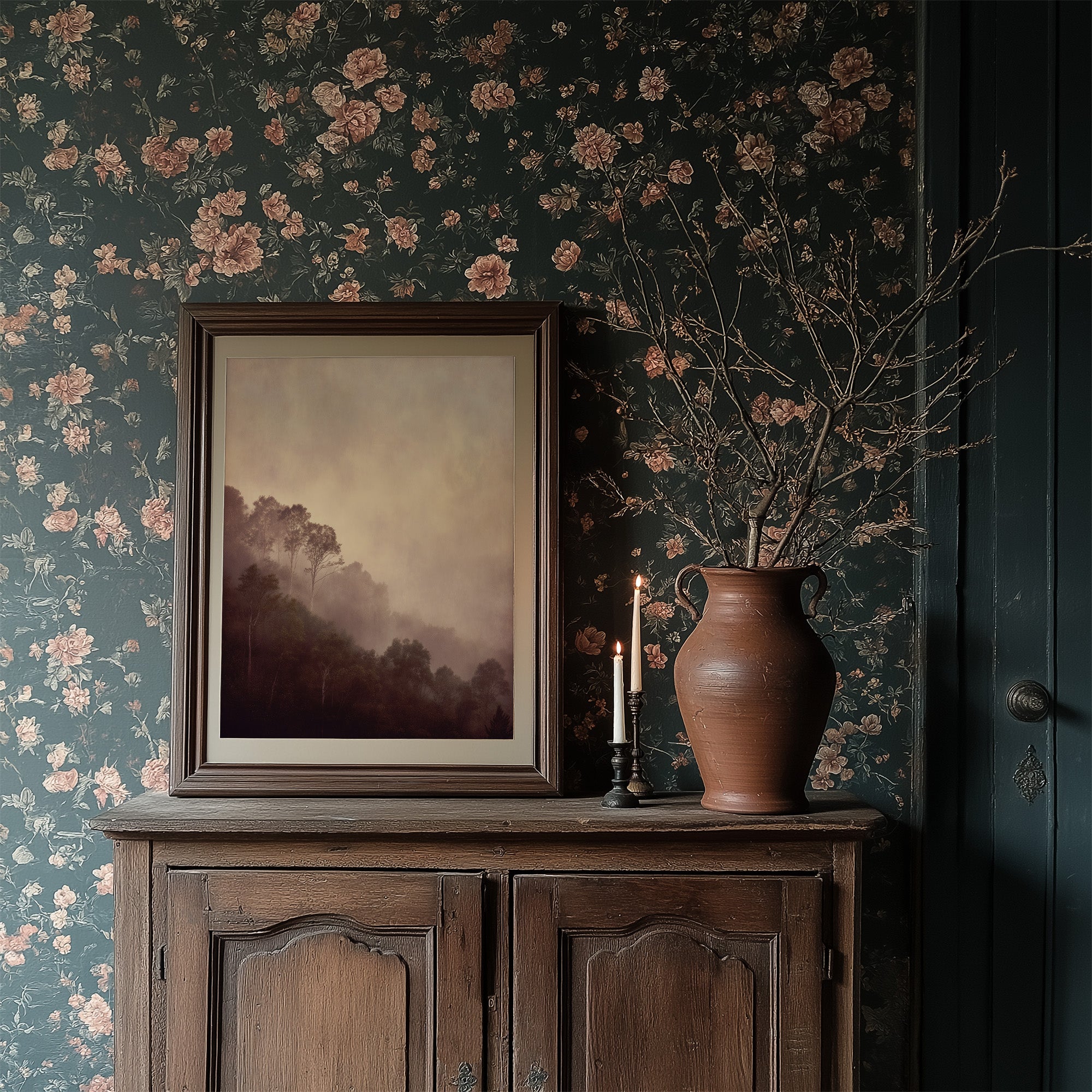 Mist Veils The Ancient Valley