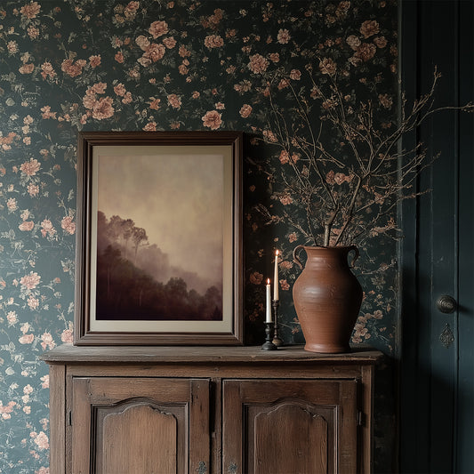 Mist Veils The Ancient Valley