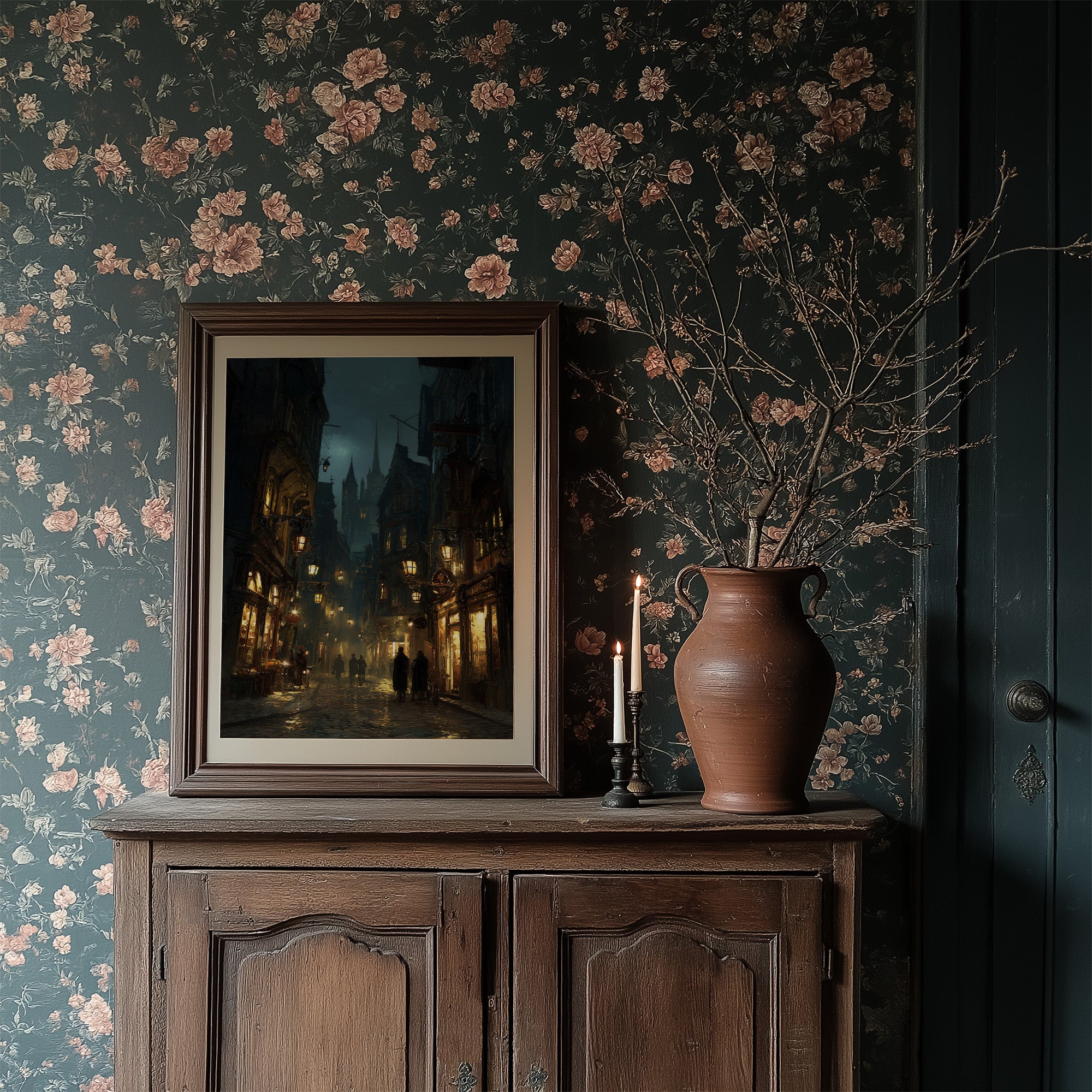 Cobblestone Tales Under Misty Spires