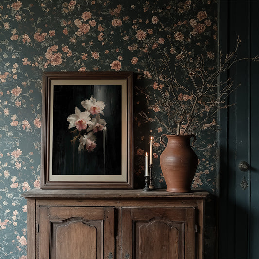 Orchids Against Midnight Walls