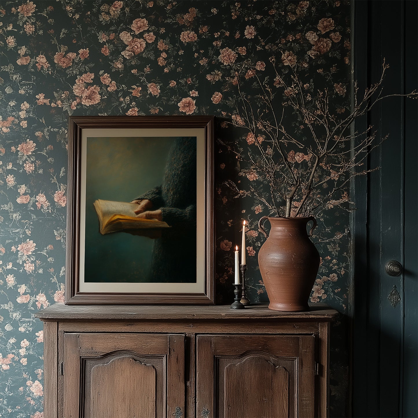 Golden Pages In Gentle Hands