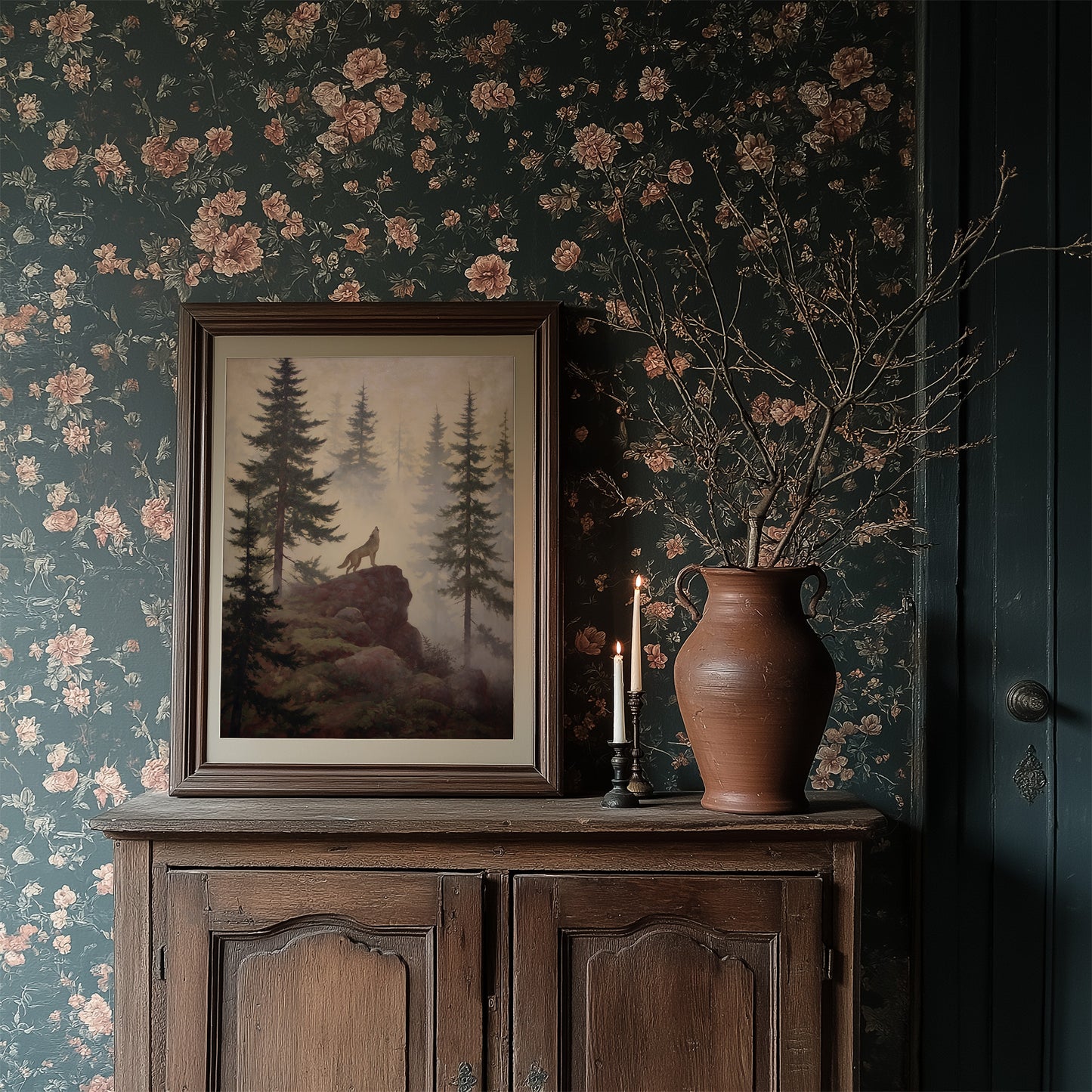 Lone Call Among Ancient Pines