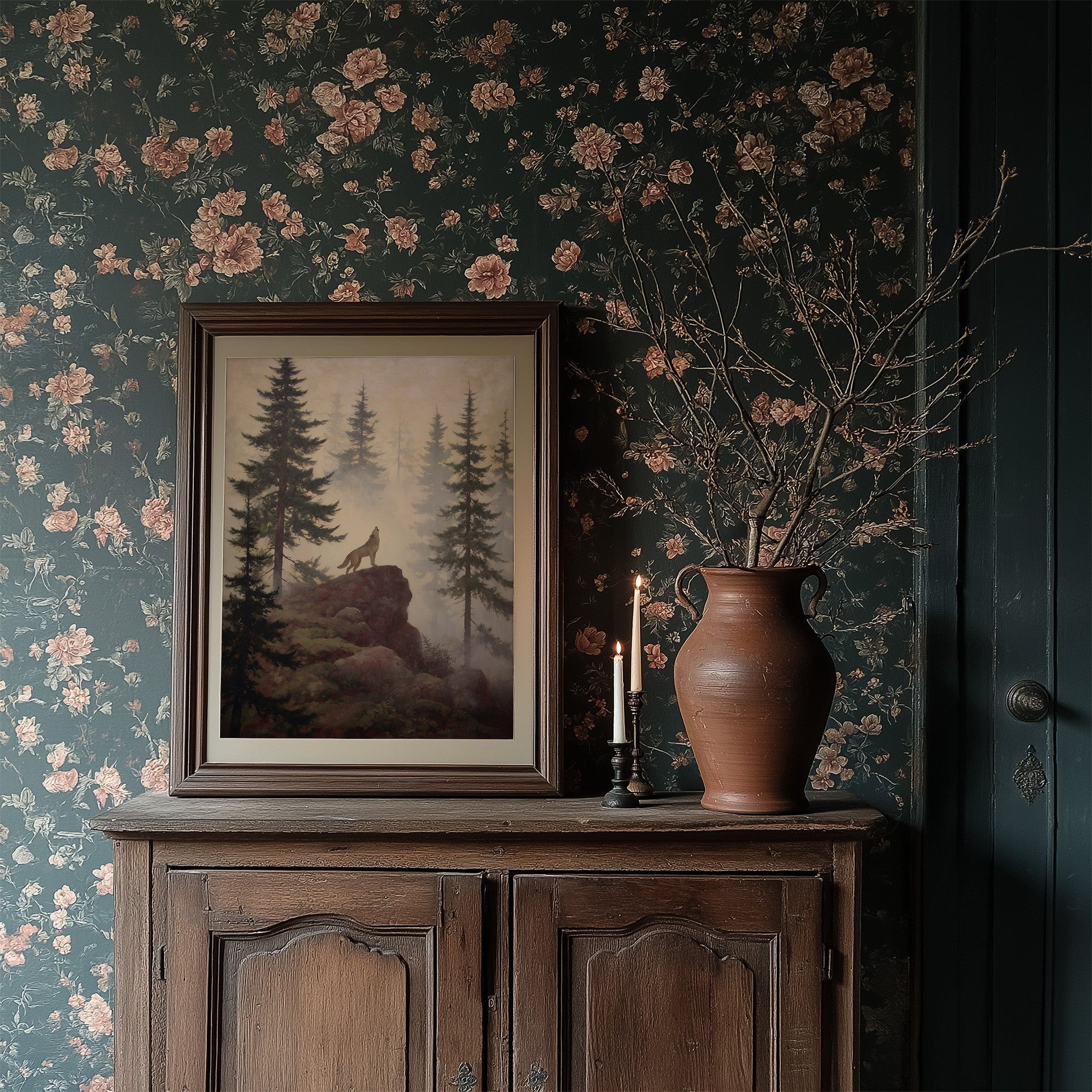 Lone Call Among Ancient Pines