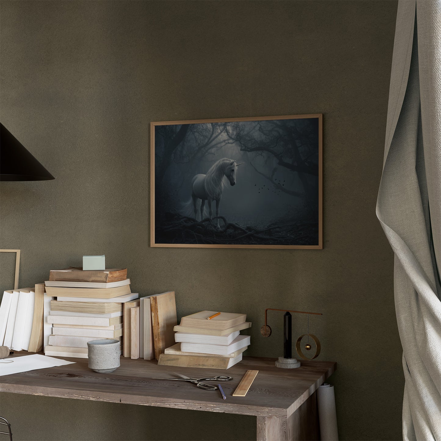 Mythic Creature In Twilight Forest