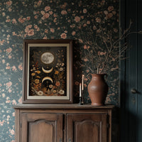 Lunar Garden Between Cosmic Tides