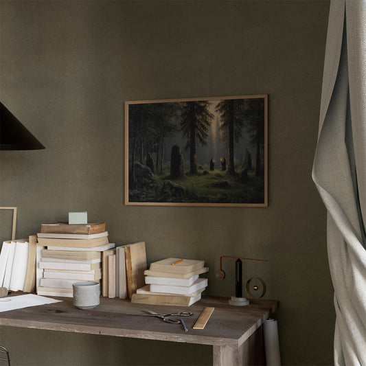 Ancient Stones Await Twilight Pilgrims