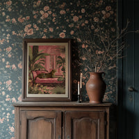 Jungle Royalty On Rose Velvet