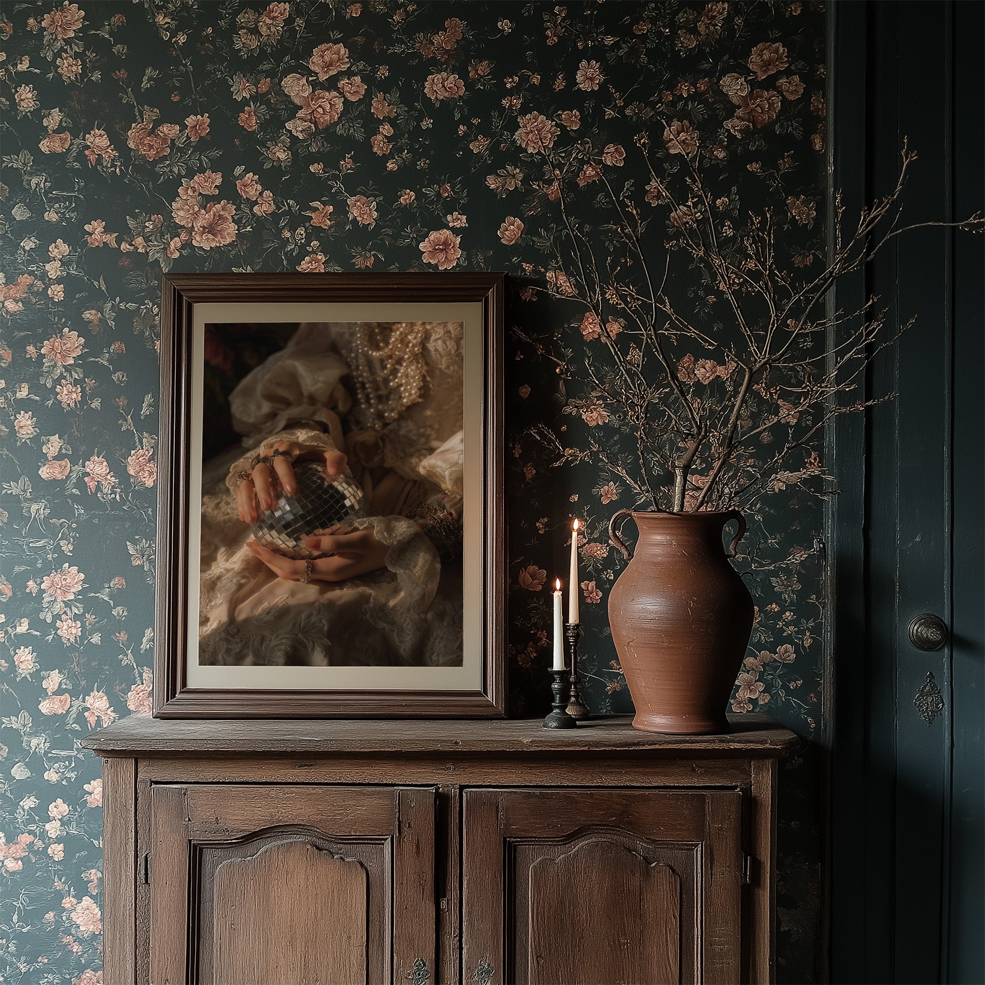 Mirrored Worlds In Delicate Hands