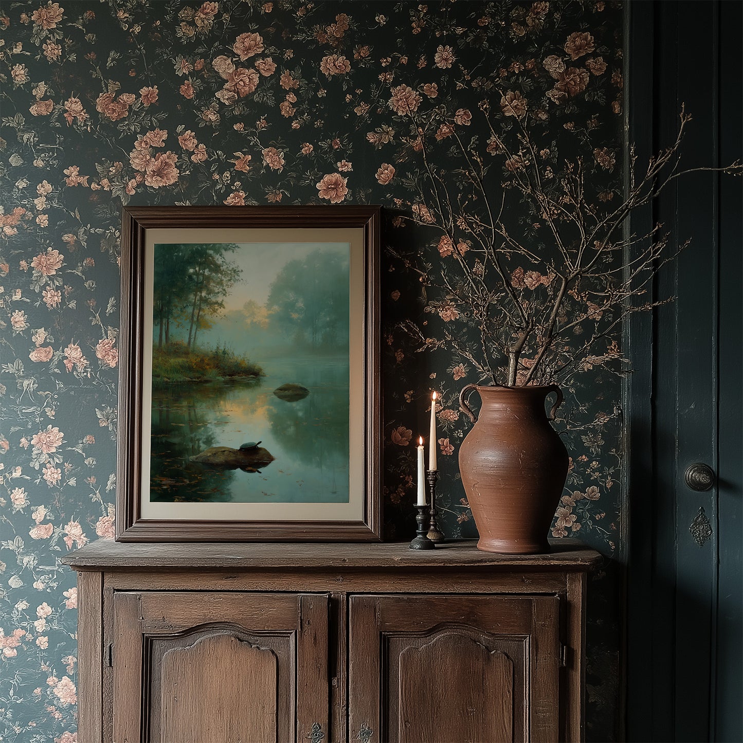 Turtle's Rest In Morning Mist