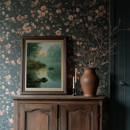 Turtle's Rest In Morning Mist