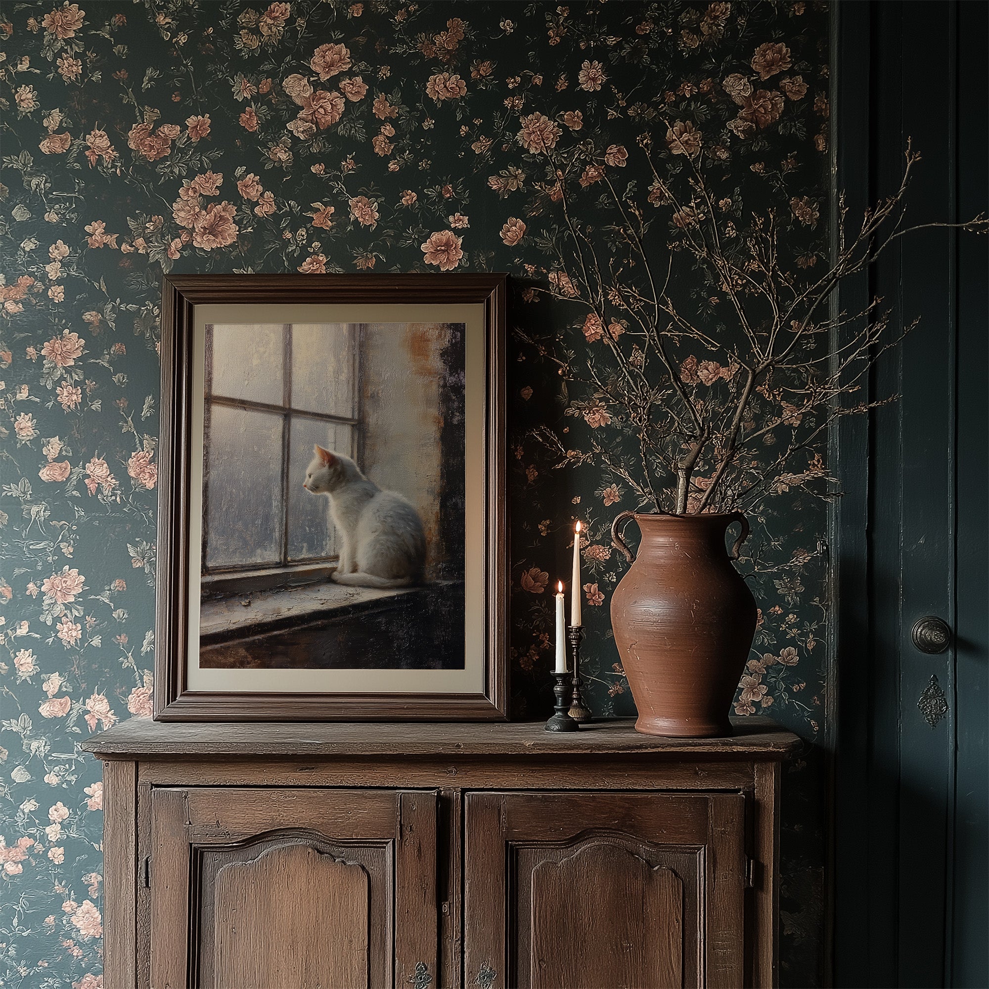 White Cat's Window Vigil