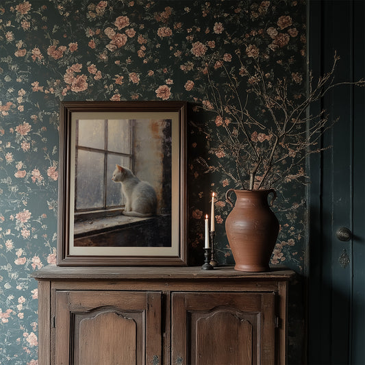 White Cat's Window Vigil