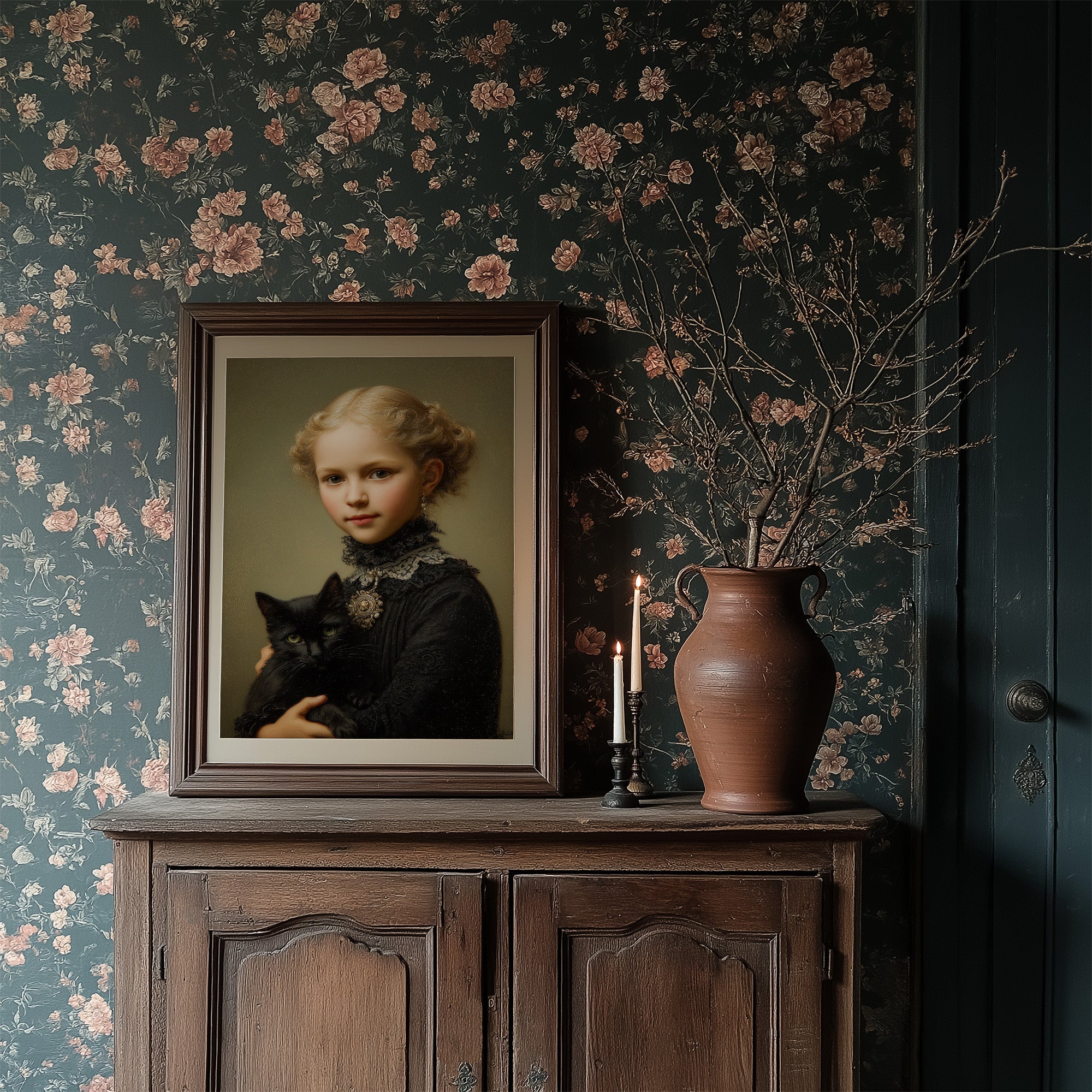 Midnight Companion In Golden Light