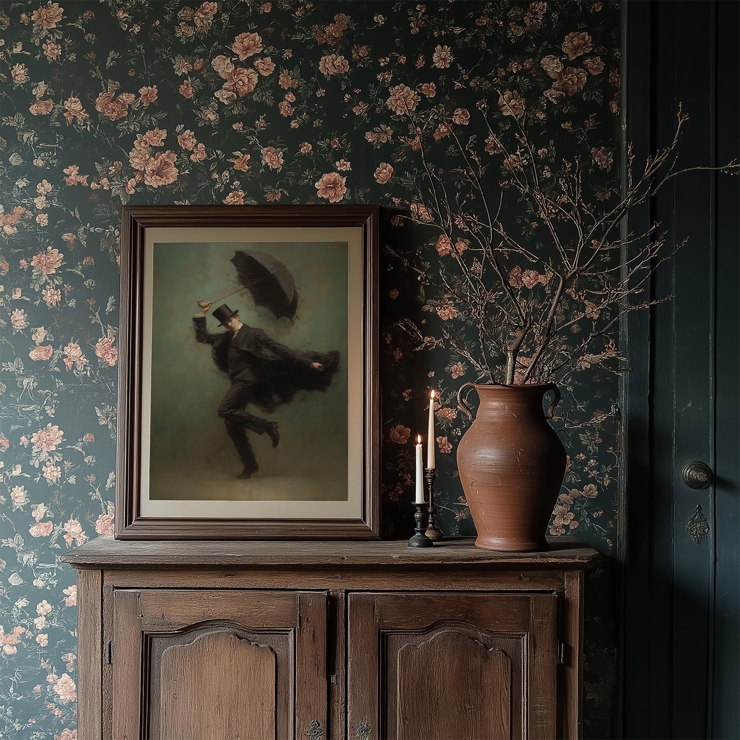 Dancing Against London's Gray Sky