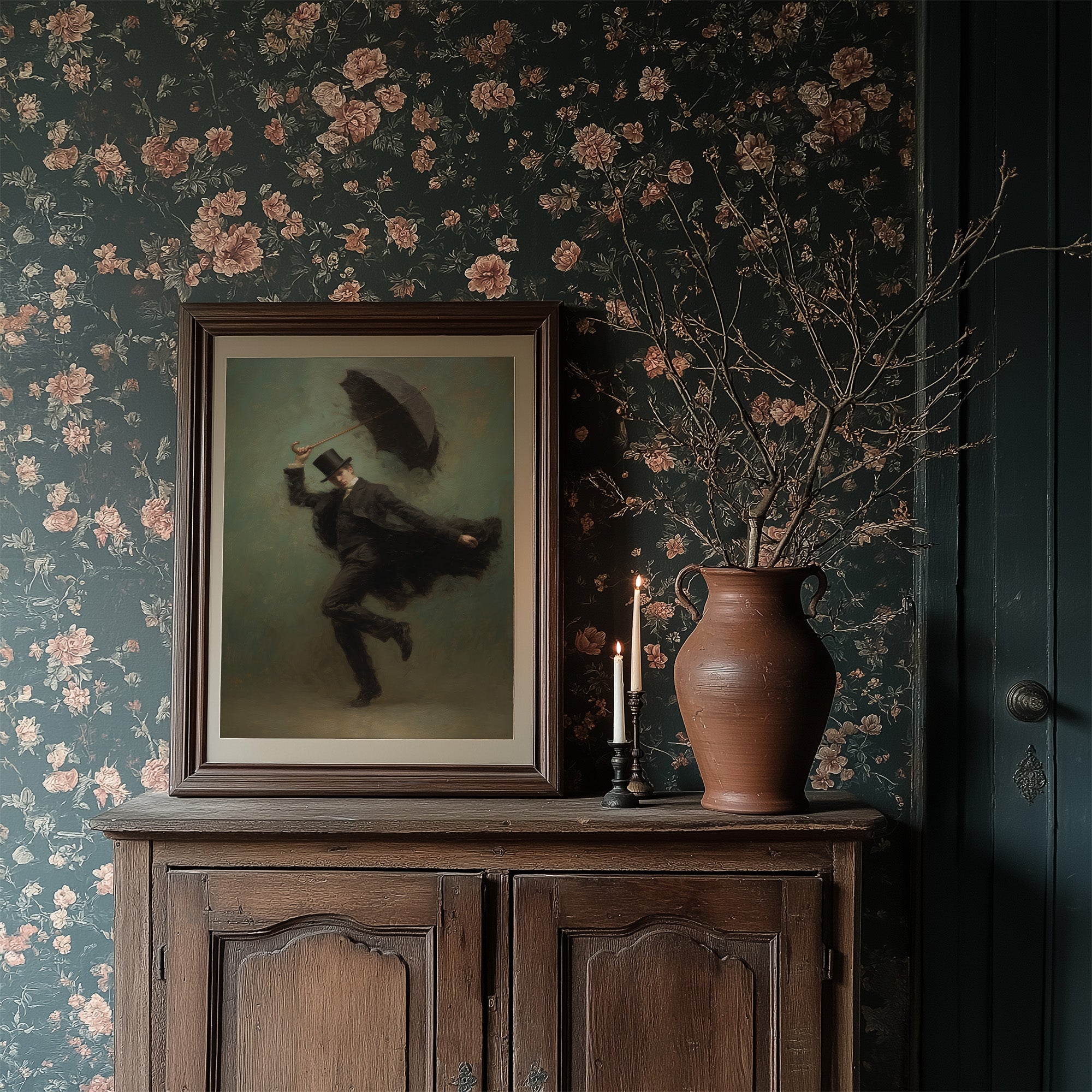 Dancing Against London's Gray Sky