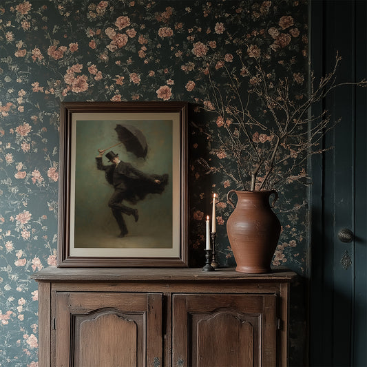 Dancing Against London's Gray Sky