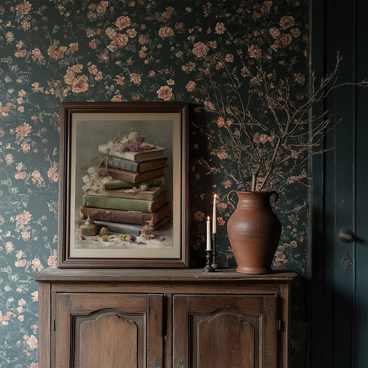 Faded Spines Collect Dried Blooms