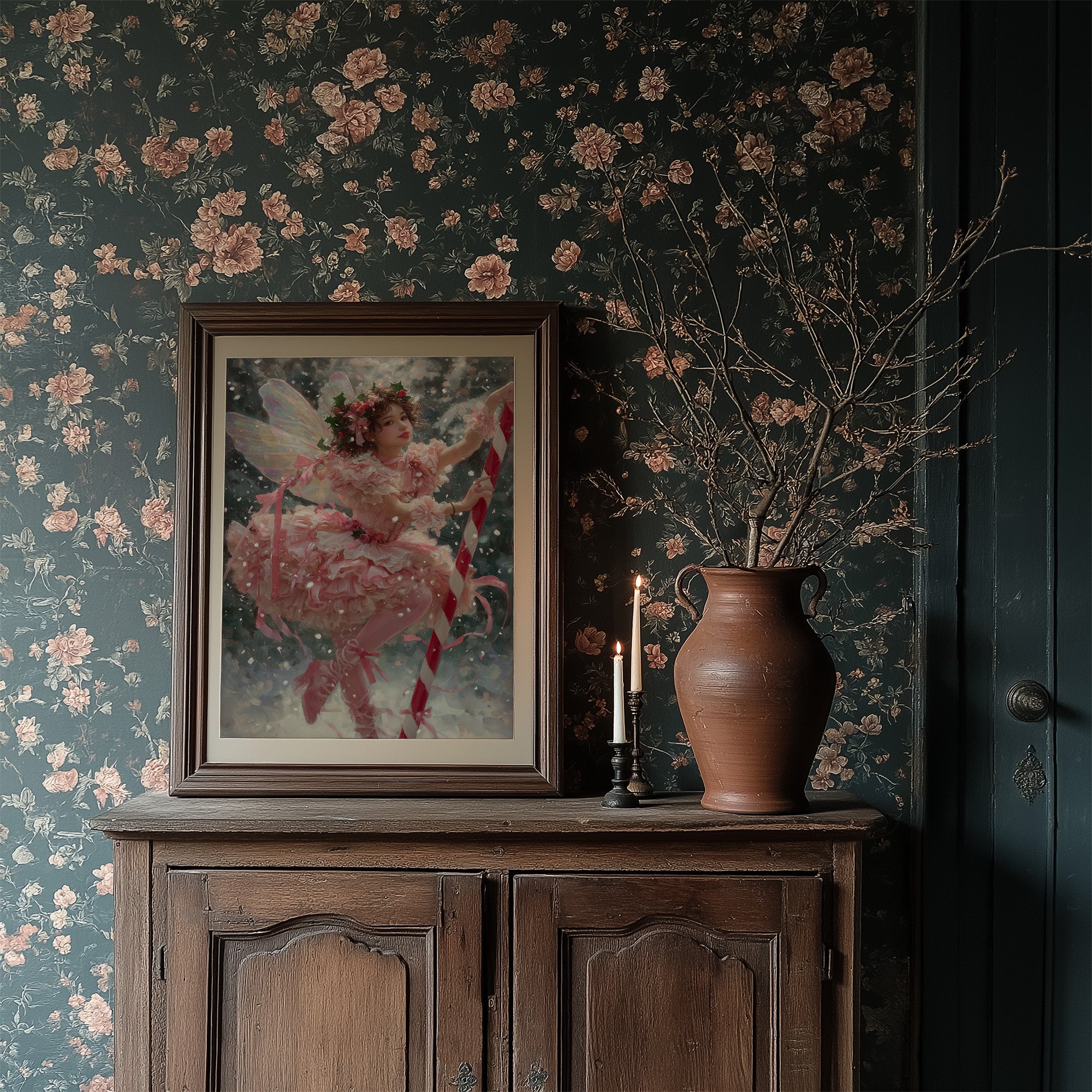 Winter Ribbons Dance Through Snow