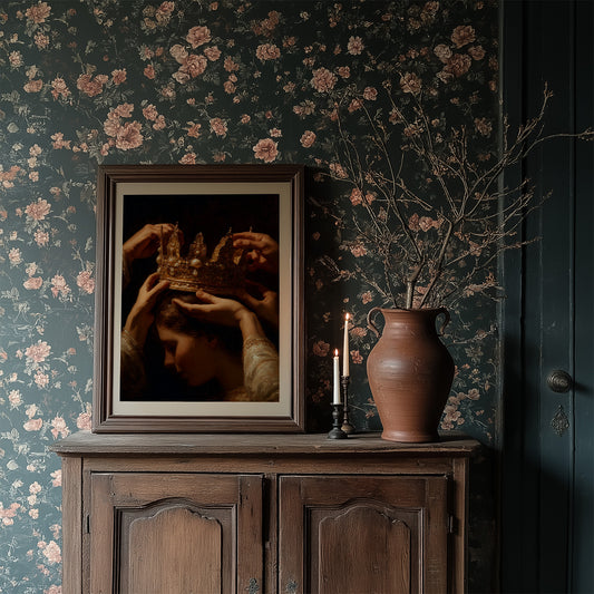 Hands Bestow Ancient Golden Glory