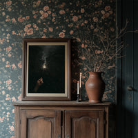 Midnight Spark Between Fingers