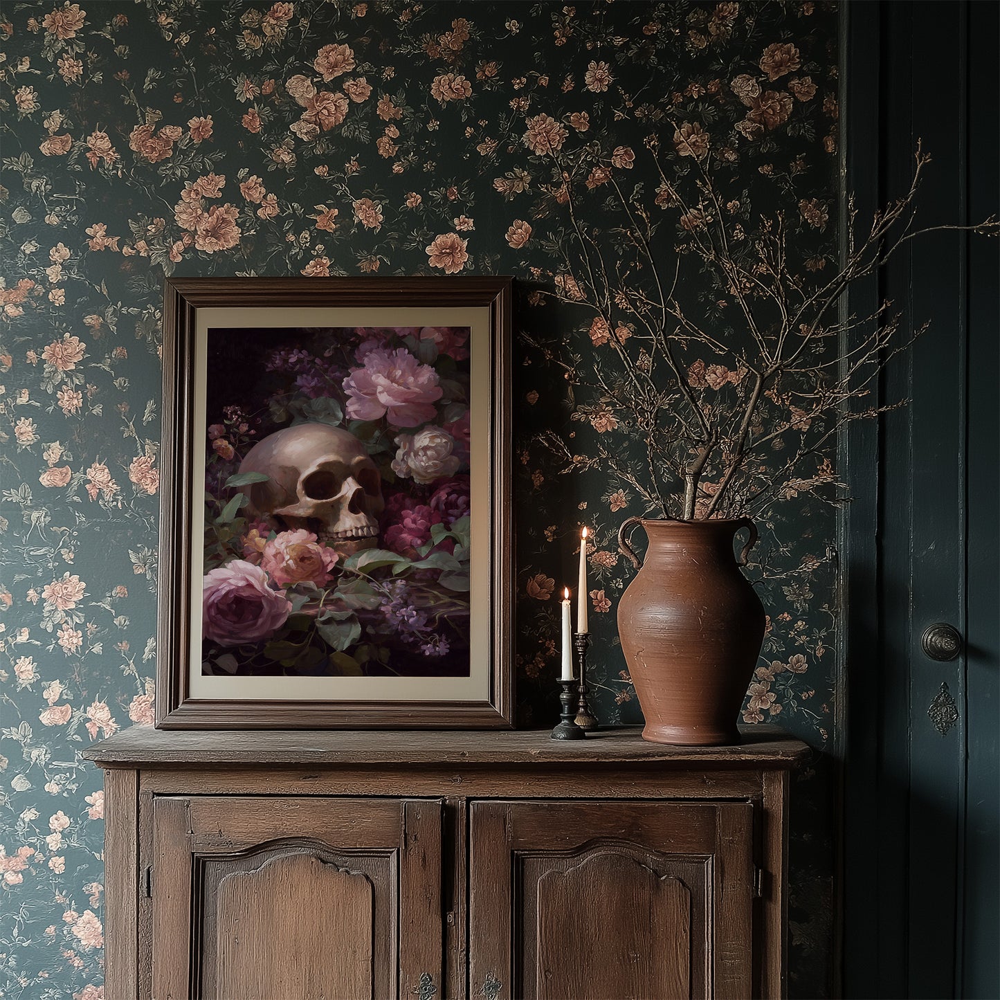 Blossoms Cradle Mortality's Pale Throne