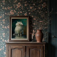 Emerald Eyes Meet Midnight Wonder