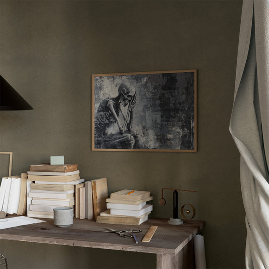 Silent Thoughts Between Bone Pages