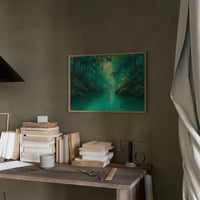 Emerald Path Between Forest Pages