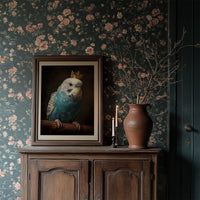 Royal Plumage In Midnight Court