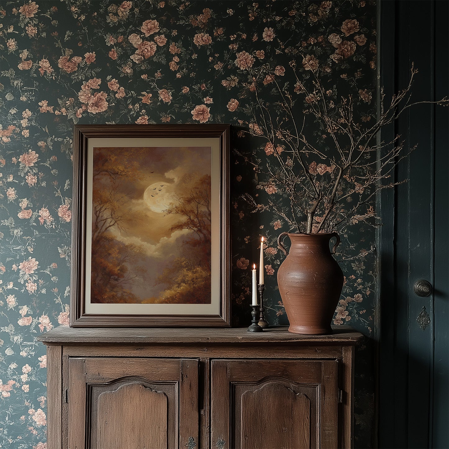 Amber Moon Calls Night Birds