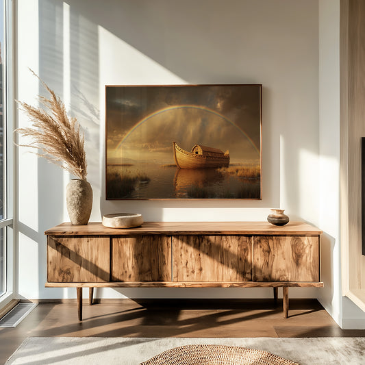 Ark Beneath Stormy Promise