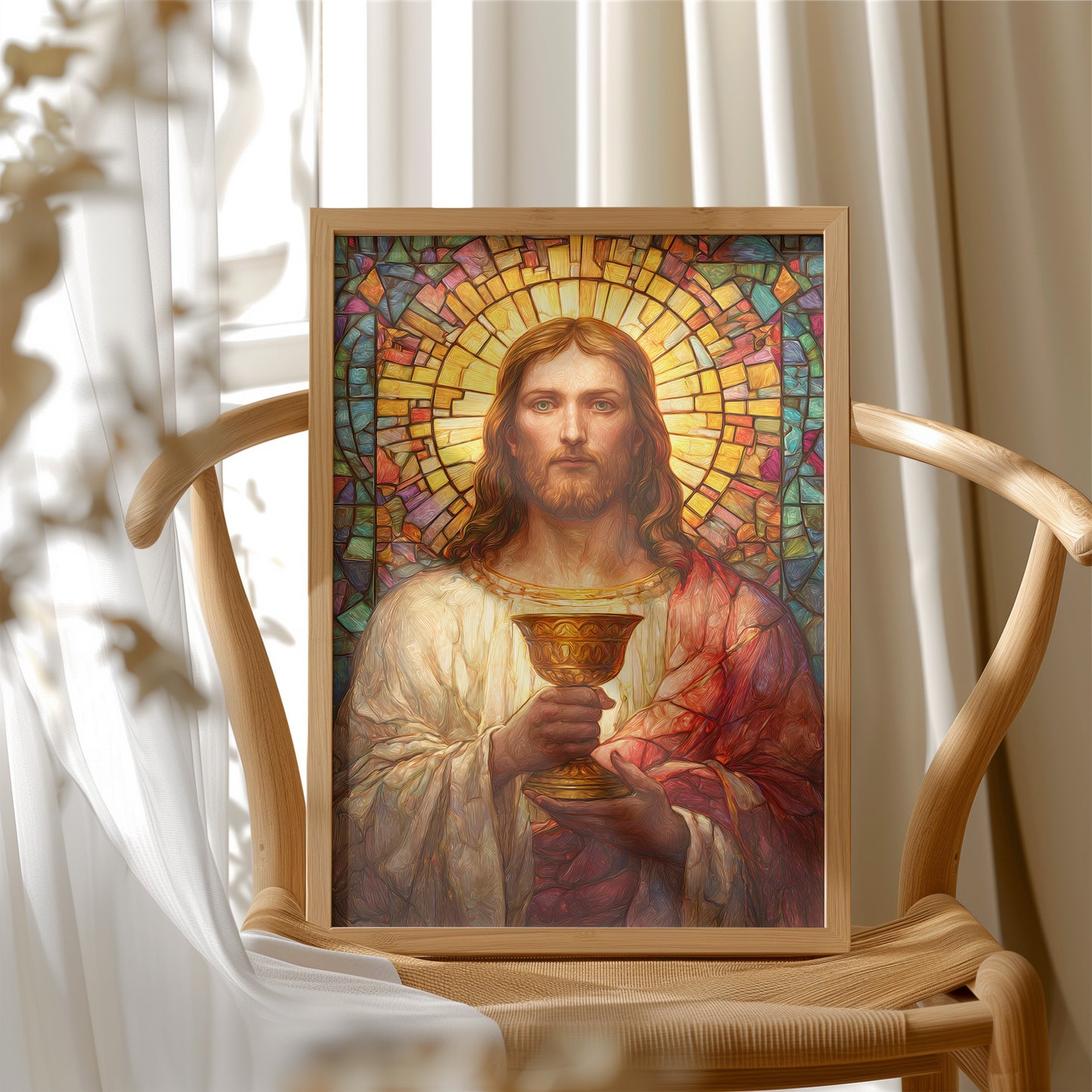 Stained Glass Glory At Dawn