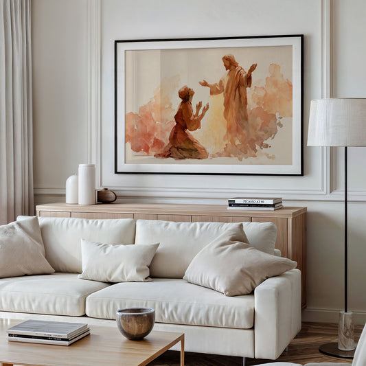 Faith Painted In Amber Light