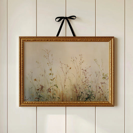 Wildflowers Dance Among Literary Treasures