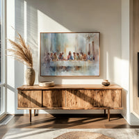 Soft Light Across Ancient Table