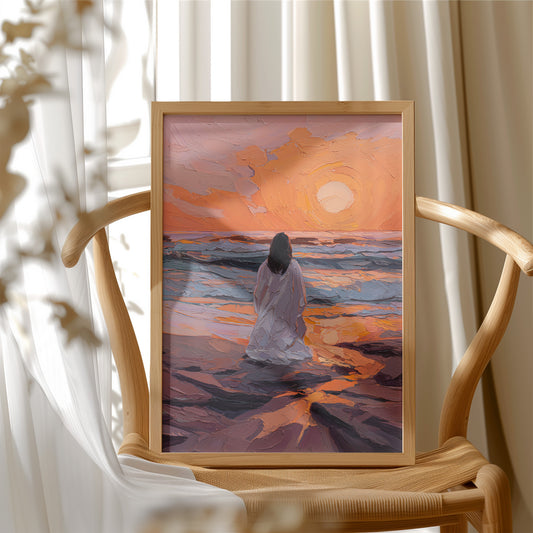 Solitude Meets The Coral Horizon