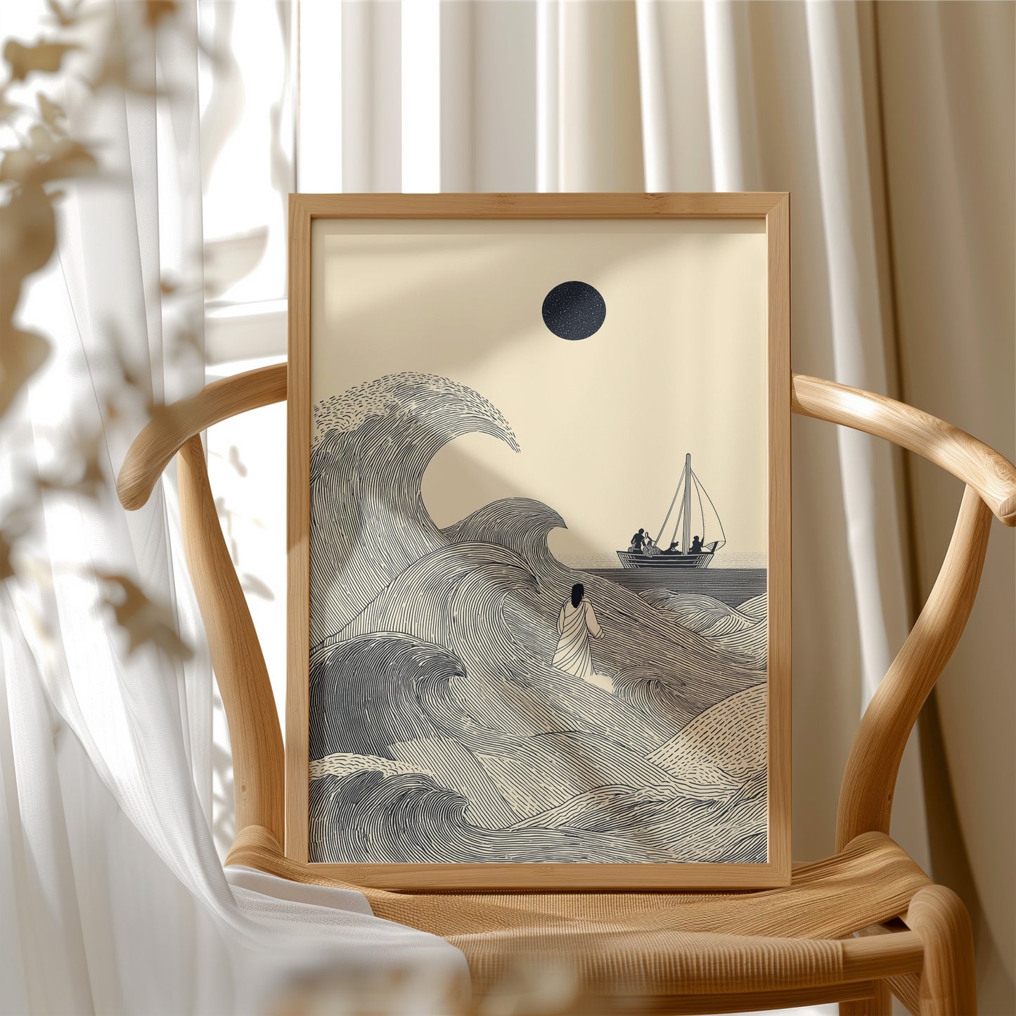 Faith Walks On Troubled Waters