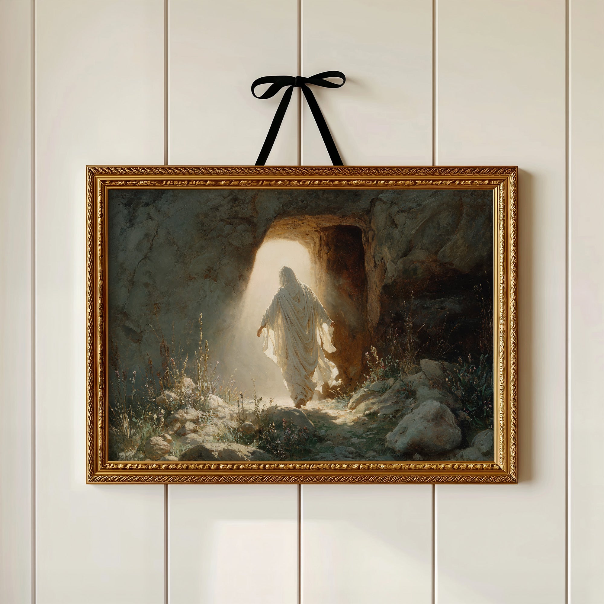 Light Beckons From Stone Passage