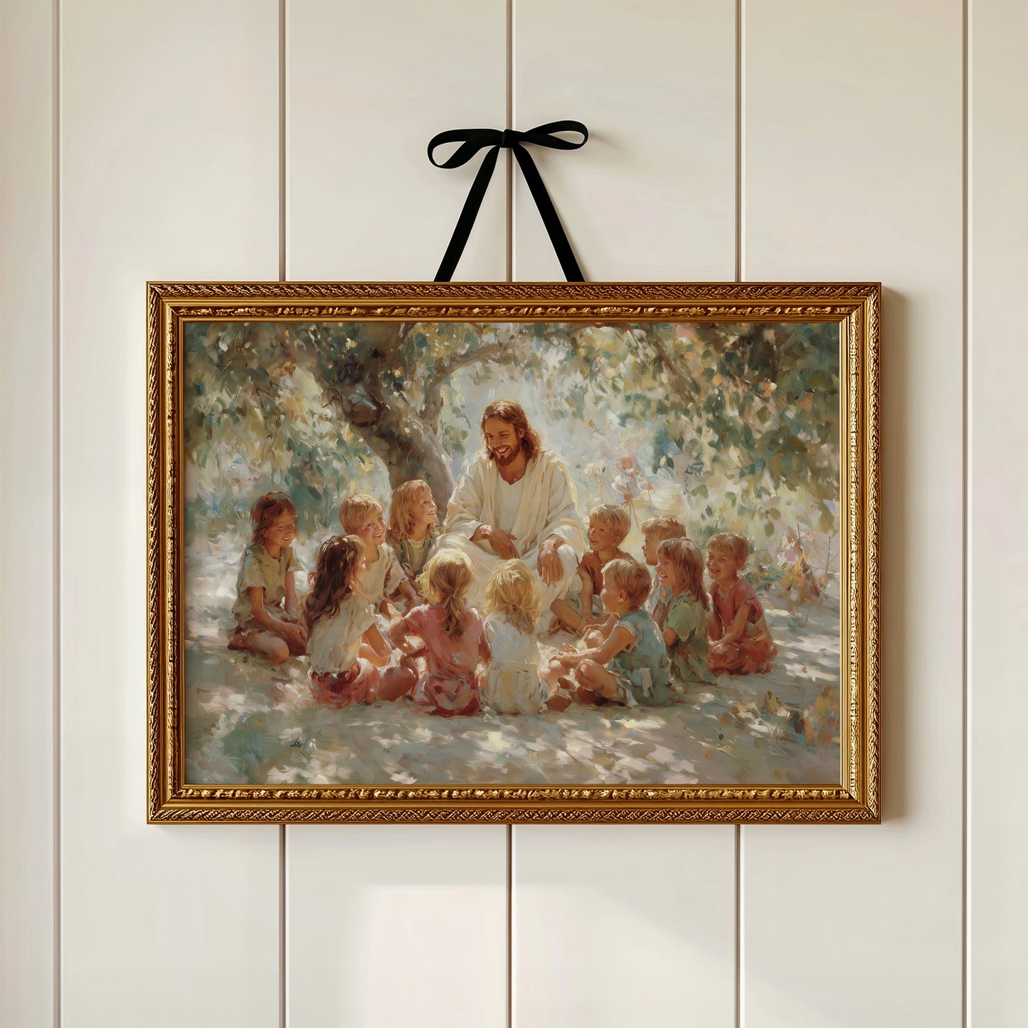 Gathered In Dappled Garden Light