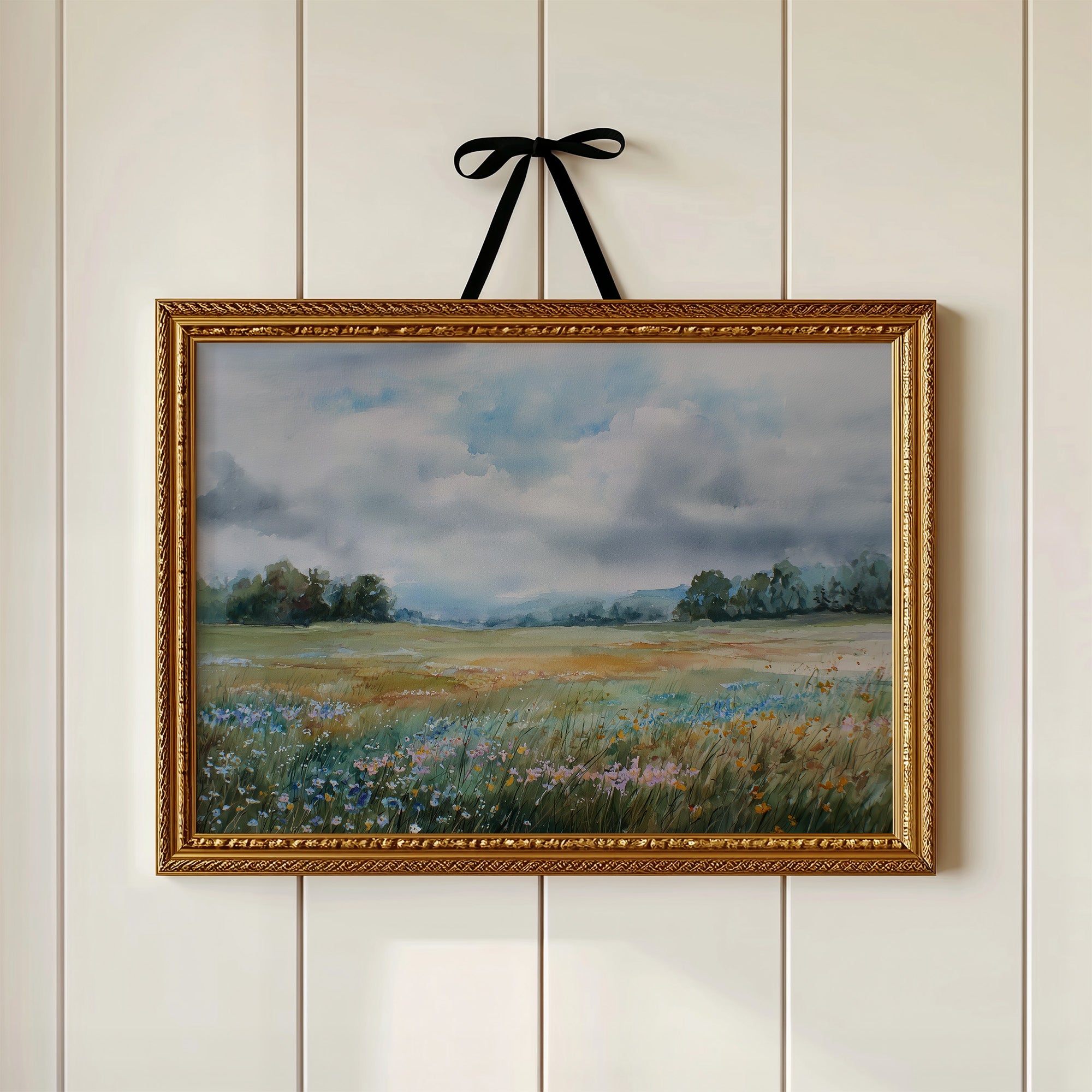 Meadow Painting Among Literary Worlds