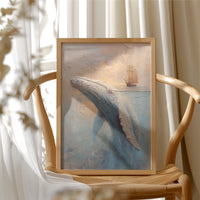 Ocean Giants Meet Distant Sails