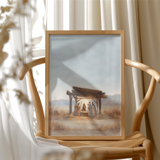 Sacred Gathering Under Desert Sky