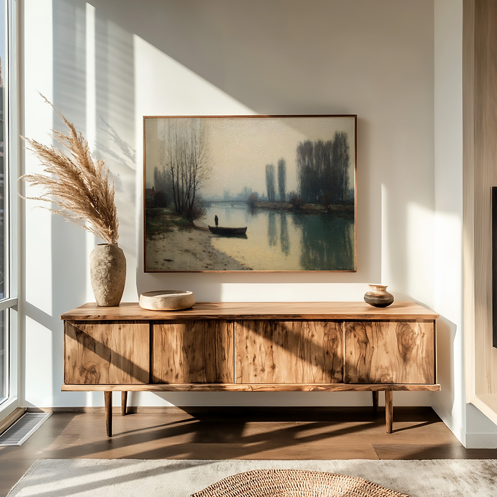 Solitude By The Misty River